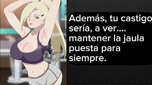 ino yamanaka trains sissies in assfucking joi