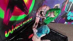 yo, can you handle watching this submissive girl beg mistress for rough lesbian fucking?