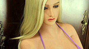 Anal Blonde BBW Love Doll Milf Shows Huge Tits During Intense Session