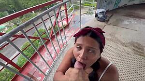 Watch this public deepthroat scene?