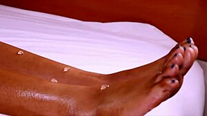 Wanna See My Awesome Footjob With Pretty Feet?