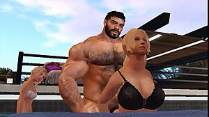 No resisting a man as fine and handsome as cam heyward in this gay 3some