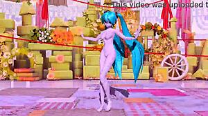Hatsune Miku nude goddess revealed