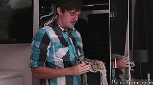 Step father and partners spooking on webcam with teen 18+ group.