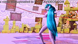 Hatsune Miku nude goddess revealed