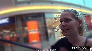 Exceptional czech chick tempted in mall and screwed in pov