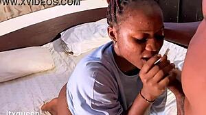 Watch ITXQueen suck big tits and cock for horny cumshot full video!