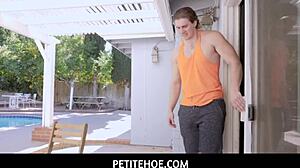 Petite 18+ Stepsister Learns New Things From Michael Swayze