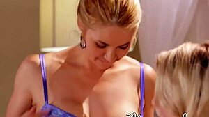 sarah vandella straps on for hot milf stepdaughter