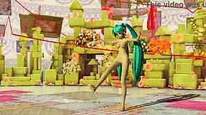 Hatsune Miku nude goddess revealed