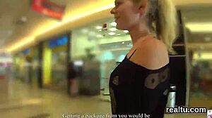 Exceptional czech chick tempted in mall and screwed in pov