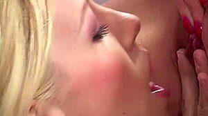 rachel roxxx gets fucked doggystyle until cum on pierced nipples 😈