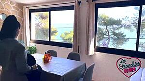 alicia, 43-year-old milf in lingerie, demands sex with toys and blowjobs