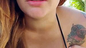 i put on a short bikini and went to the beach for a guy