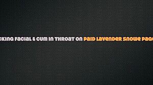 College girl with thick ass sucks cock while on her stomach