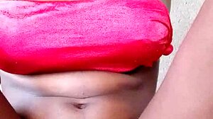 check out this sexy amateur african babe in action