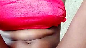 check out this sexy amateur african babe in action