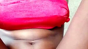 check out this sexy amateur african babe in action