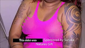 Getting turned on from watching my ebony pornstar videos, masturbating to that shaved pussy