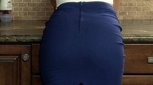 Hey, watch us two blonde milfs fuck with a strapon