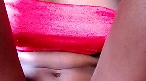 check out this sexy amateur african babe in action