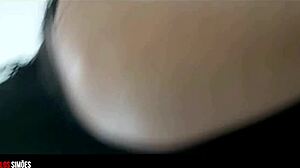 submissive morena young babe cleans the house for her old roommate bodybuilders, then rides their cocks with her juicy pussy