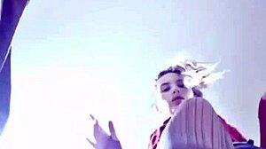 Hot Teen 18+ Elza Kom Shows Off Pretty Shoes And Curvy Body In Lingerie