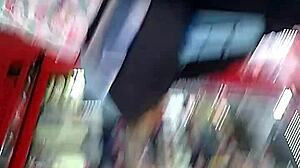 hey, check out that big ass mexican girl in the store