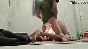 Pornstar rides big dick in reverse cowgirl, getting her pussy and ass fucked