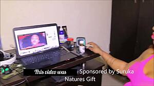 Getting turned on from watching my ebony pornstar videos, masturbating to that shaved pussy