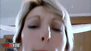 See Estelle Clark's rough anal session with Terry Kemaco in bed?