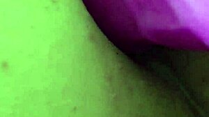 Watch this plump babe's creamy anal dildo gaping session!
