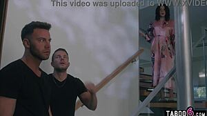 wife fucks husband and best friend to show fierce loyalty!