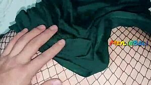 Gothic big-ass nympho drilled by neighbor from behind