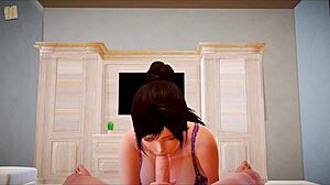 I fuck my new family member's big ass