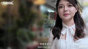 shy office lady who dreams of becoming a model returns to work with a mouthful of cum