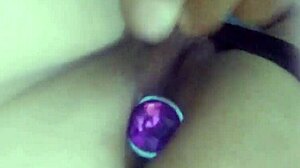 preparing that tight little ass for anal with fingering and toys 😈