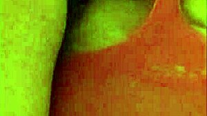 My nasty wife in sexy red lingerie teasing her pussy