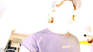 jay tate grabs lindsay lee's massive tits while she teases and plays in steamy teen action