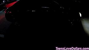 yo, check this amateur teen 18+ banging hard in a car