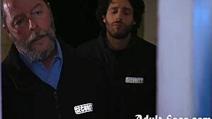 charlie forde turns a possible break-in into an intense security gangbang with jerk off instructions