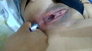 preparing that tight little ass for anal with fingering and toys 😈