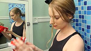 Amber rayne and dani daniels kiss at the party