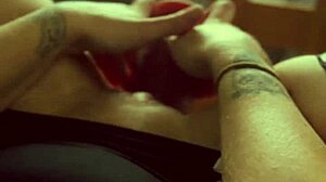 Blonde Milf Rips Clothes, Flashes Wet Pussy at Window with Dirty Talk and Big Clit Exposure