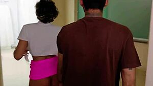 Corno safado grabs a stranger off the street to screw his wife. That huge cock pounds her hard!