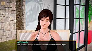 I fuck my new family member's big ass