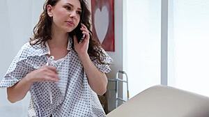 Impatient Liz Jordan Bangs Big Ass Milf Doctor!