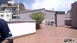 petando el culo a damaris while she fists her own anus hard