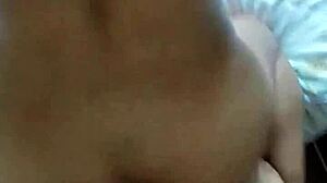 Moaning while getting fucked hard!