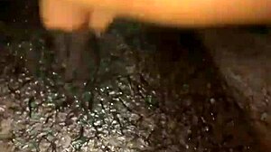 Black Wet Pussy Late Night Solo Masturbation